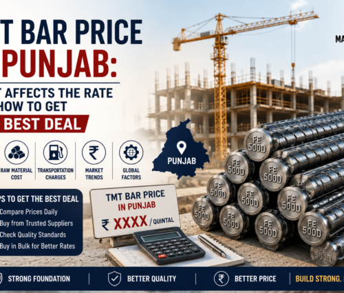 TMT Bar Price in Punjab: What Affects the Rate and How to Get the Best Deal | Mangla Steels