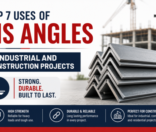 Uses of MS Angles in Construction Projects Mangla Steels